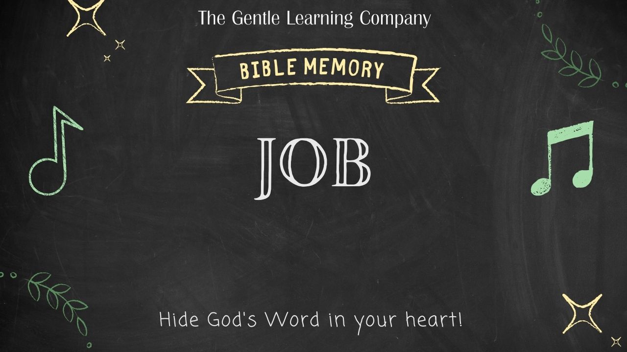 STAR homeschool Bible Memory Job Scripture Memory Music